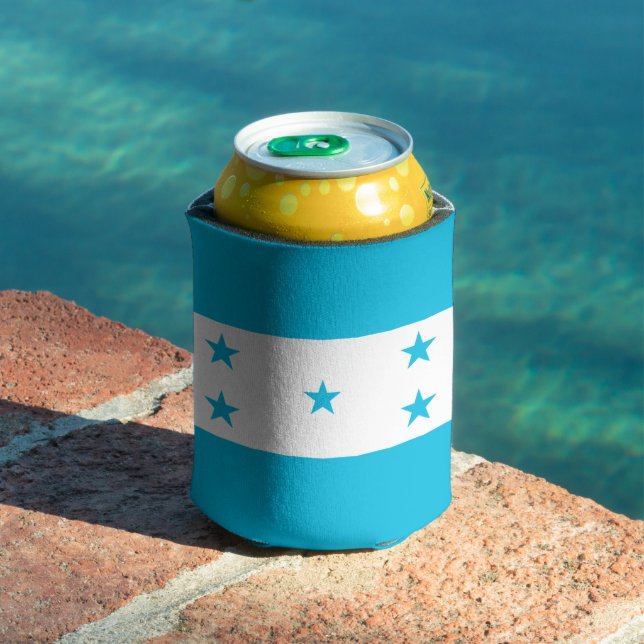 Honduras Flag Can Cooler (In Situ Pool)