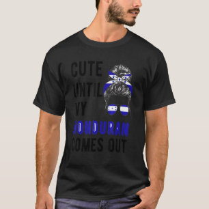 Honduras Flag Catracha Dna Hondureñas Tegucigalpa T-Shirt