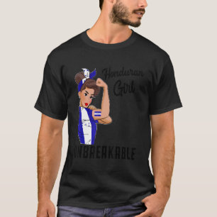 Honduras Flag Catracha Dna Hondureñas Tegucigalpa T-Shirt