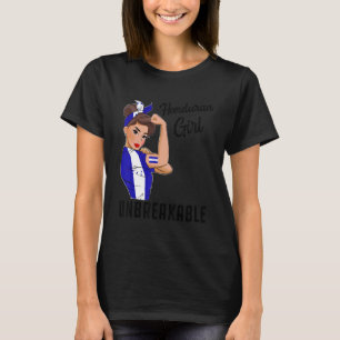 Honduras Flag Catracha Dna Hondureñas Tegucigalpa  T-Shirt