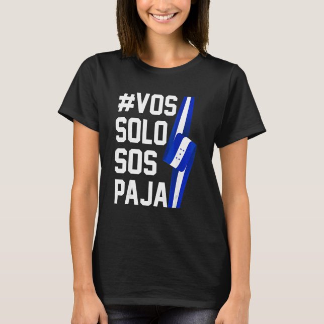Honduras Flag Catracho Pride Hondureño T-Shirt (Front)