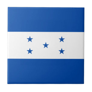Honduras Flag Ceramic Tile