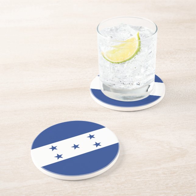 Honduras flag coaster (Side)