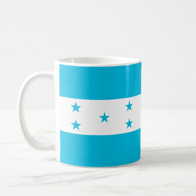 Honduras Flag Coffee Mug (Left)