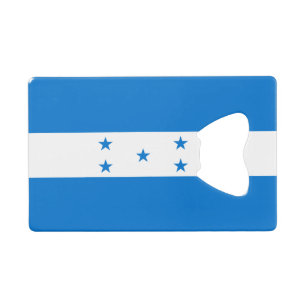 Honduras Flag Credit Card Bottle Opener