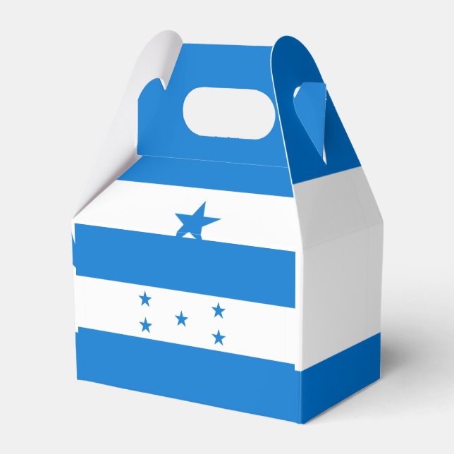 Honduras flag  favor box (Front Side)