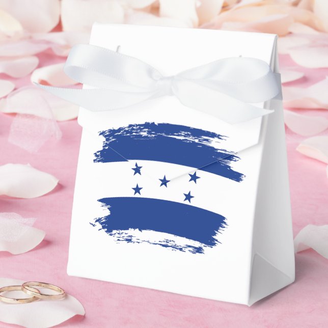 Honduras flag favor box (Wedding)