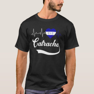 Honduras Flag Girl Women Honduran Catracha Pride H T-Shirt