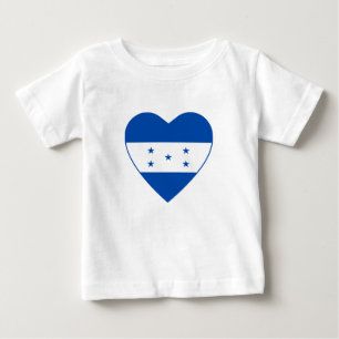 Honduras Flag Heart T-Shirt