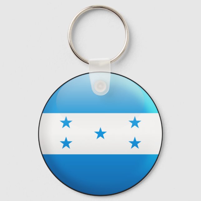 Honduras Flag Keychain (Front)