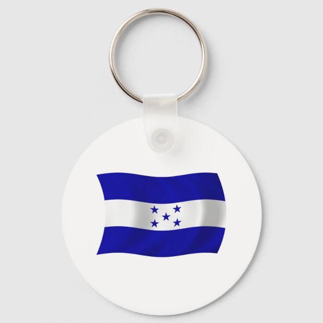 Honduras Flag Keychain (Front)