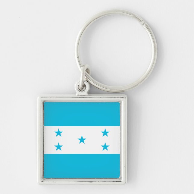 Honduras Flag Keychain (Front)