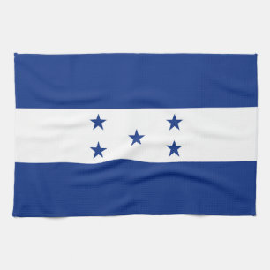 Honduras flag kitchen towel
