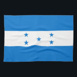 Honduras Flag Kitchen Towel<br><div class="desc">Patriotic flag of Honduras.</div>