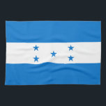 Honduras Flag Kitchen Towel<br><div class="desc">Patriotic flag of Honduras.</div>