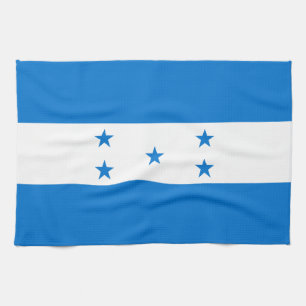 Honduras Flag Kitchen Towel