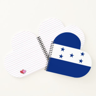 Honduras flag notebook