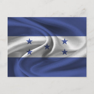 Honduras Flag Postcard