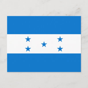 Honduras Flag Postcard