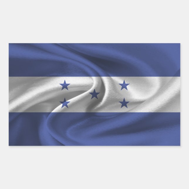 Honduras Flag Sticker (Front)