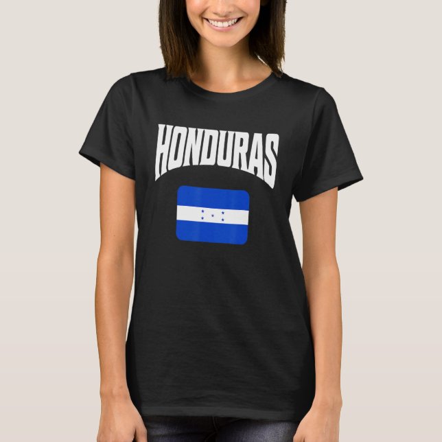 Honduras Flag T-Shirt (Front)