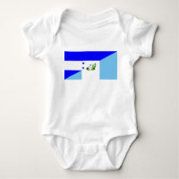honduras guatemala country half flag symbol