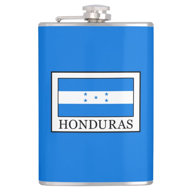 Honduras Hip Flask (Front)