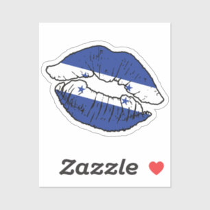 Honduras Honduran Lipstick Love Flag