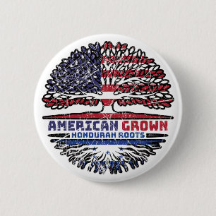 Honduras Honduran US American USA United States 2 Inch Round Button