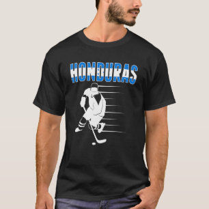 Honduras Ice Hockey Fans Honduran Hockey Team Su T-Shirt