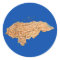 Honduras Map Sticker