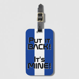 Honduras National Flag Funny Patriotic Luggage Tag