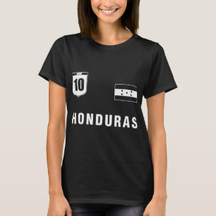 Honduras Outfit Blue Honduras Apparel Design Cloth T-Shirt