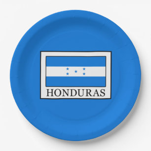 Honduras Paper Plate