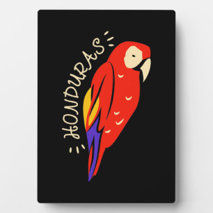 Honduras Parrot Plaque