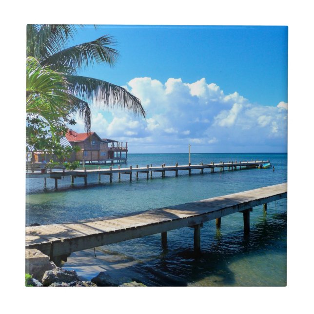 Honduras - Roantan Beach Tile (Front)