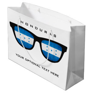 Honduras Shades texte personnalisé et sac cadeau c
