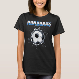Honduras Soccer Fans - Honduran Football In Cracke T-Shirt