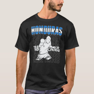 Honduras Table Tennis  Support Honduran Ping Pong  T-Shirt