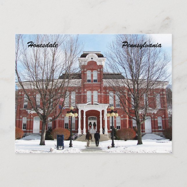 Honesdale Pennsylvania Postcard (Front)