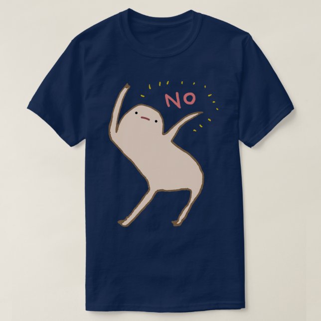 Honest Blob Says No T-Shirt (Design Front)
