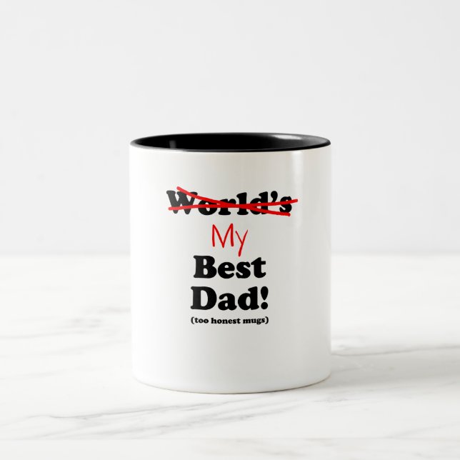 Honest Mug - Best Dad (Center)