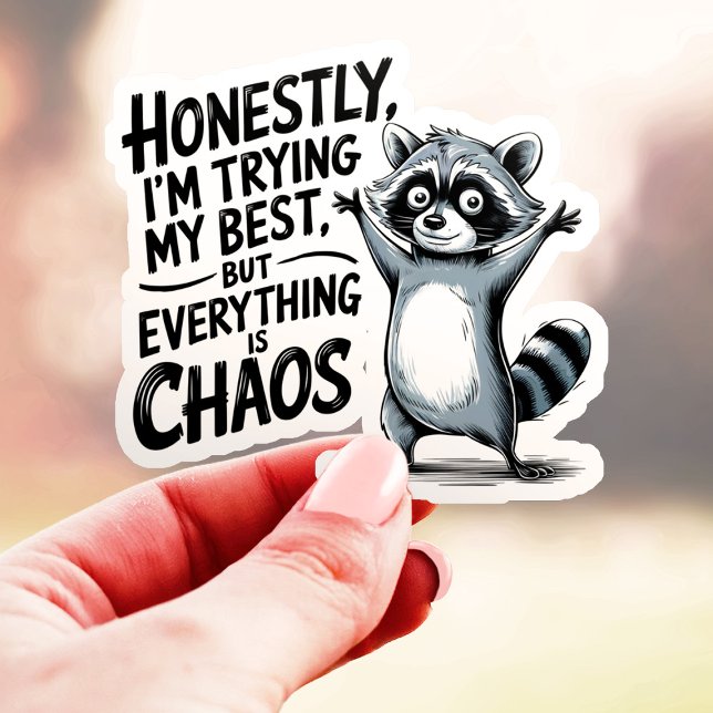 Honestly I'm Trying My Best - Funny Raccoon Chaos  (Creator Uploaded)