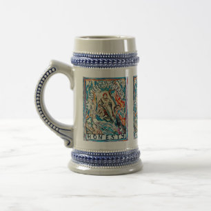 Honesty, an elegant weapon beer stein