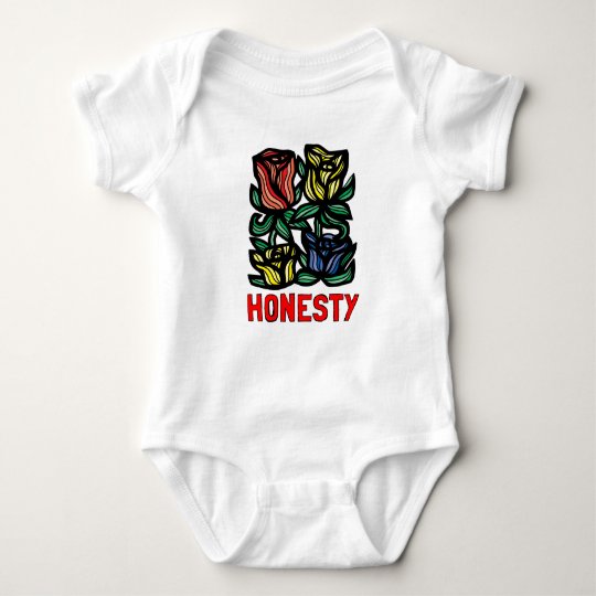 "Honesty" Baby Jersey Bodysuit