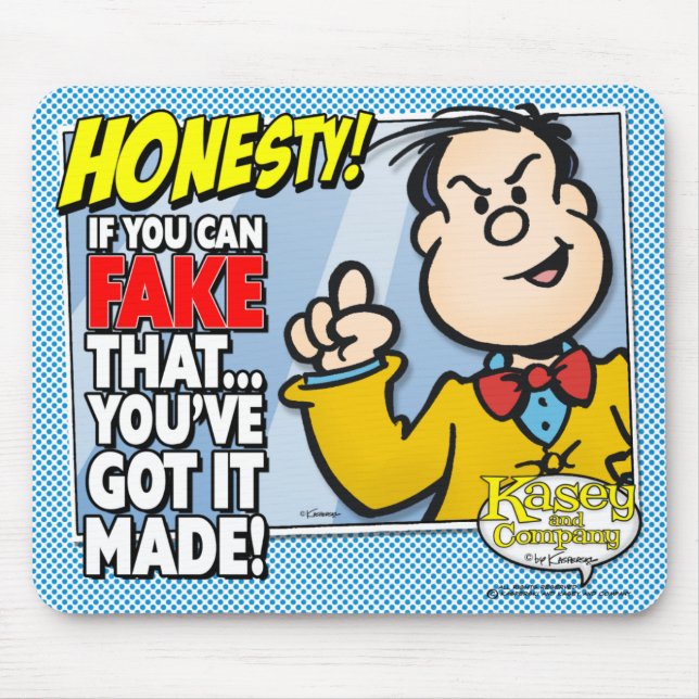 Honesty Mouse Pad (Front)