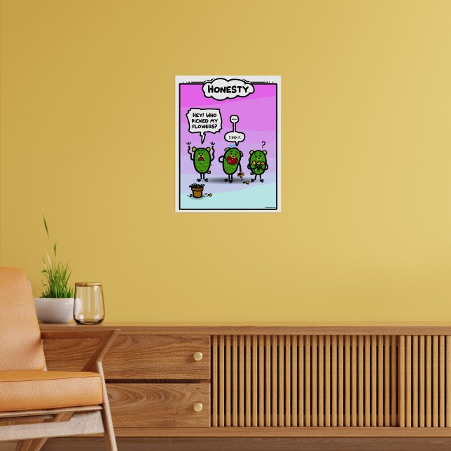 STRUGGLE FOR PRIDE「HONESTY」ポスター HONESTY POSTER | Zazzle