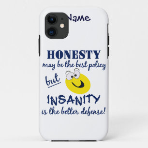 Honesty vs. Insanity custom iPhone 5 Case-Mate 11 Case