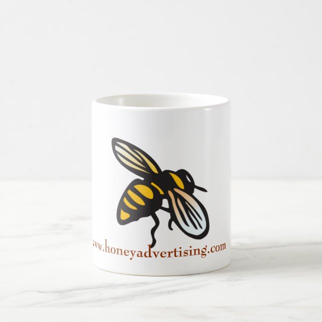 Honey Advertising Bee Mug (Center)