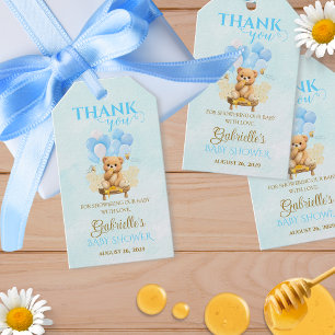 Honey Baby Shower - Teddy Bear Baby Shower Gift Tags